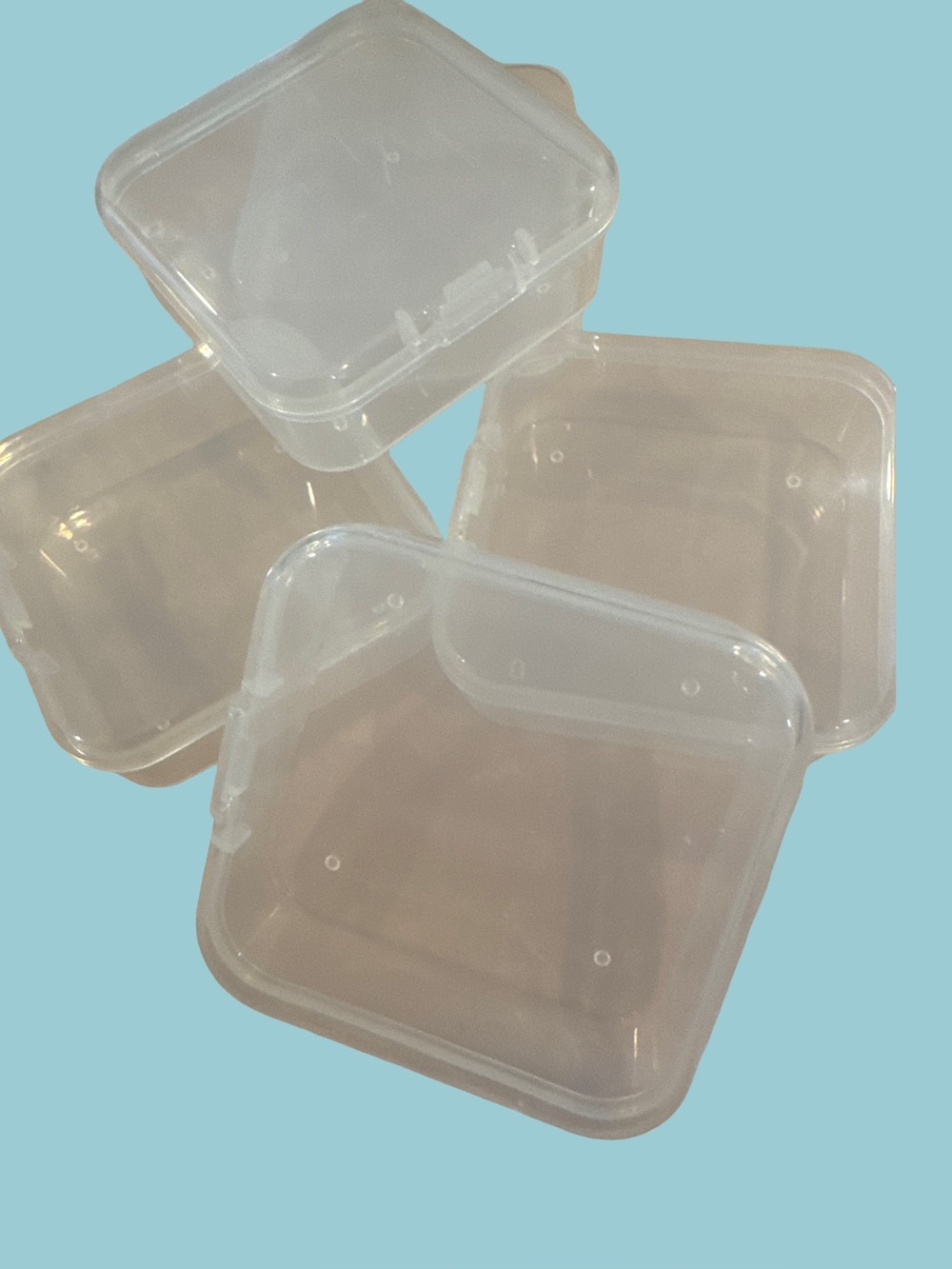 Clear Protective Silicone Case for anything- Transparent White bundle of 5 boxes